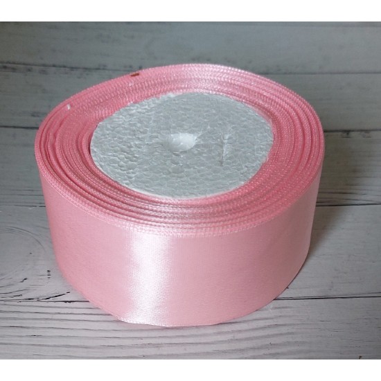 Ленты атласные однотонные 4 см (цв. светло-розовый 04)